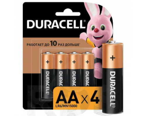 Батарейка AA (LR06) "Duracell" Optimum Аккумуляторы, батарейки Низковольтное оборудование Электрика ЭЛЕКТРИКА И ВЕНТИЛЯЦИЯ