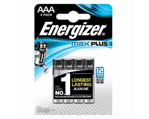 Батарейки "Energizer Max Plus" AAA Аккумуляторы, батарейки Низковольтное оборудование Электрика ЭЛЕКТРИКА И ВЕНТИЛЯЦИЯ