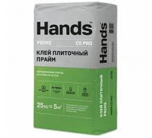 Клей плиточный Hands Prime PRO (C0), 25 кг