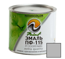 Эмаль светло-серая 1,9 кг. ПФ-115 