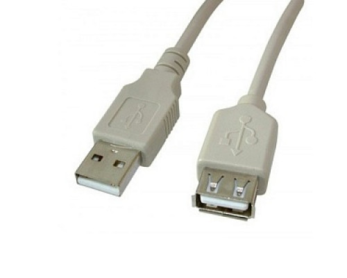 Кабель USB A штекер- USB A гнездо Кабели для компьтерных сетей (UTP, FTP) Кабели и провода связи Кабельно-проводниковая продукция Электрика ЭЛЕКТРИКА И ВЕНТИЛЯЦИЯ