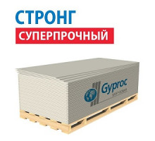 Гипсокартонный лист  ГКЛ /15 х1200 х 2500 / Gyproc Стронг /арт. 88562