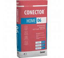 Клей плиточный Улучшенный CONECTOR HOME 06, 25 кг