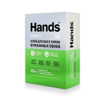 Клей для всех типов бумажных обоев Hands Express PRO, 160 г