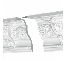 Плинтус потолочный из пенополистирола 96x140x2000мм Де-Багет ДП 32/170