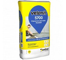 Ровнитель Weber.Vetonit 5700, 25 кг