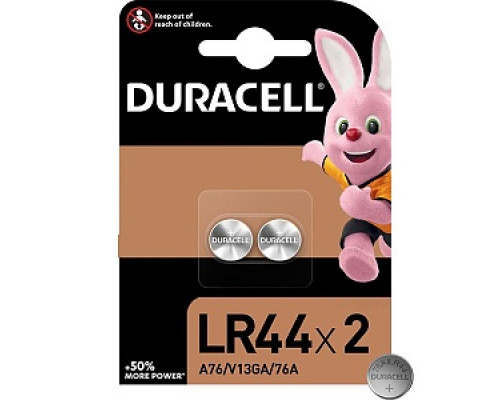 Батарейки "Duracell" LR44, (2шт/уп) Аккумуляторы, батарейки Низковольтное оборудование Электрика ЭЛЕКТРИКА И ВЕНТИЛЯЦИЯ