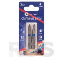 Биты, PH1х50, 2шт., сталь S2, Profi, 