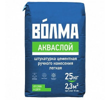 Штукатурка цементная универсальная ВОЛМА-Акваслой, 25 кг