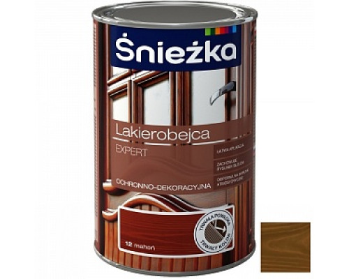 Лак-антисептик "SNIEZKA LAKIEROBEJCA", орех, 9л/Sniezka Лаки антисептики орех Тонирующие лаки антисептики алкидные Тонирующие лаки-антисептики Антисептики Лакокрасочные материалы ОТДЕЛОЧНЫЕ МАТЕРИАЛЫ