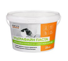 Шпаклевка готовая на латексной основе Perfekta Ультрафайн Паста, 28 кг